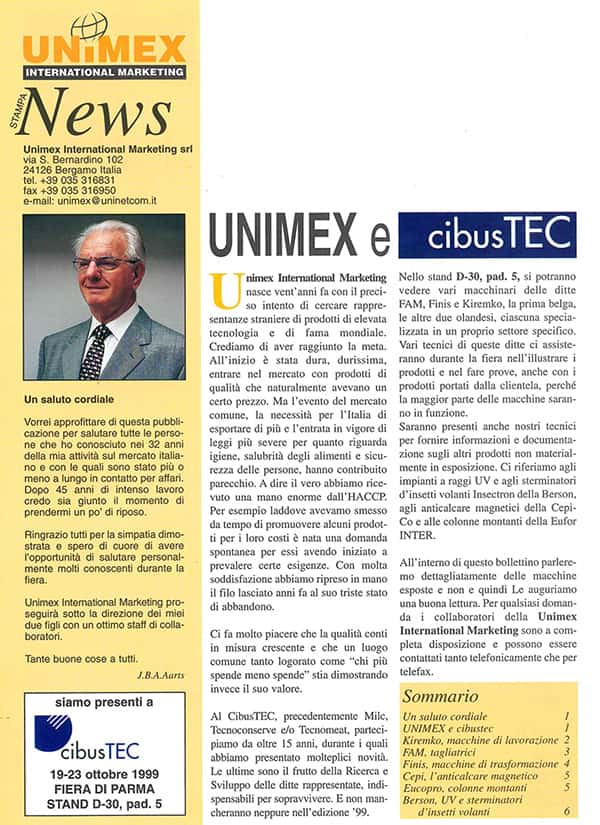 Unimex Aarts